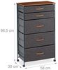 Schubladenschrank mit Rollen Bild 4