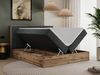 Boxspringbett, Schlafzimmerbett, Bettkasten - BELLISSIMO - 180 x 200 cm - Dunkelgrau Stoff - H3 Bild 3
