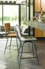 2er Set MANOU Barhocker rot Bild 2