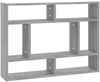 vidaXL Wandregal Grau Sonoma 75x16x55 cm Holzwerkstoff 815844 Bild 2