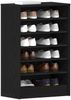 vidaXL Schuhschrank Schwarz Eichen-Optik 60 x 35 x 92 cm Holzwerkstoff 862684 Bild 3