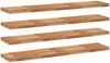 vidaXL Schweberegale 4 Stk. 160x30x4 cm Massivholz Akazie Ölbehandelt 3279630 Bild 2