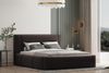 Polsterbett OLAF-OM 120x200 mit Bettkasten und Lattenrost. Farbe: VELUTTO 6 Bild 2