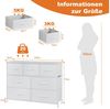 DUMOS Esszimmerstühle 6er Set, Elegant und Schön Modern Stühle Esszimmer, Pu-Leder Gepolstert küchenstühle, Esszimmerstuhl Geeignet für Küche, Wohnzimmer, Schlafzimmer (Grau) Bild 3
