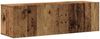 vidaXL 4-tlg. TV-Schrank-Set Wandmontage Altholz-Optik Holzwerkstoff 3329017 Bild 4