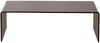 Vente-unique - ALONZO Couchtisch Glas TransparentBraun - B 55 cm x H 35 cm x L 110 cm Bild 3