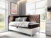Boxspringbett 'Lenda Junior 3' braun 90x200 cm Links Bild 2