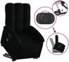 vidaXL Elektrischer Massagesessel mit Aufstehhilfe Schwarz Stoff 3204130 Bild 5