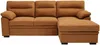 Vente-unique - ULENIO Sofa Stoff Rot - B 158 cm x H 95 cm x L 234 cm Bild 4