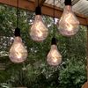 LED Außen-Hängeleuchte, 4-Flammig, IP44, schwarz, L 150 cm Bild 2