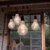 LED Außen-Hängeleuchte, 4-Flammig, IP44, schwarz, L 150 cm Bild 4