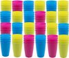 TSB Werk Becher Set Campingbecher Trinkbecher Becher, 96-tlg, Picknickgeschirr, Reisebecher, Kunststoff, Set Bild 1
