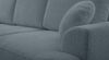 Selsey 'Barletto' 3-Sitzer-Sofa mit Schlaffunktion und Stauraum, Bouclé, Grau Bild 3