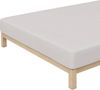 Schlafgut Spannbettlaken Premium, Gummizug: rundum, (1 Stück), Mako-Zwirn-Jersey, Grey Light, L 140x200 cm - 160x220 cm Bild 3