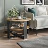 Couchtisch Romeo Anthrazit/Artisan-Eiche 68x68 cm Vicco Bild 5