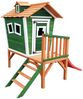 HOME DELUXE Spielhaus auf Stelzen PINO inkl. Rutsche - Grün Bild 2