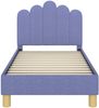 vidaXL Kinderbettgestell mit Kopfteil Jeans blau 70 x 140 cm Stoff 42011043 Bild 5