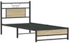 vidaXL Bettgestell ohne Matratze Sonoma-Eiche 90x200 cm Holzwerkstoff 4106955 Bild 3
