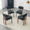 MODFU Esszimmerstuhl Mittelalterliches Essstuhl-Set (mit ergonomischer Rückenlehne, Ideal für Küche und Esszimmer, 4 St) Bild 3