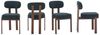 MODFU Esszimmerstuhl Mittelalterliches Essstuhl-Set (mit ergonomischer Rückenlehne, Ideal für Küche und Esszimmer, 4 St) Bild 2