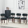 MODFU Esszimmerstuhl Mittelalterliches Essstuhl-Set (mit ergonomischer Rückenlehne, Ideal für Küche und Esszimmer, 4 St) Bild 4