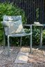 Gartenbeistelltisch Mill aus Aluminium, modern, rund, Nordic Green, Ø 50 cm, pflegeleicht Bild 2
