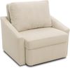 DOMO. collection Sessel Relax Box, Polstersessel mit Boxspringfederung und Schlaffunktion, Armsessel, Cocktailsessel, Loungesessel, 108 x 96 x 86 cm (BxTxH), beige Bild 2
