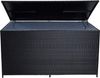 Auflagenbox Poly Rattan 870 Liter XXL Kissenbox Box Aufbewahrungsbox Schwarz Bild 2