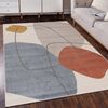 Mazovia Designteppich Modern Teppich Kurzflor Wohnzimmerteppich Japandi Scandi Beige Creme, 80 x 150 cm, Fußbodenheizung, Allergiker geeignet, Farbecht, Pflegeleicht Bild 5
