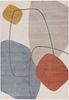 Mazovia Designteppich Modern Teppich Kurzflor Wohnzimmerteppich Japandi Scandi Beige Creme, 80 x 150 cm, Fußbodenheizung, Allergiker geeignet, Farbecht, Pflegeleicht Bild 2