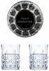 Game of Thrones Whiskygläser Set Haus Lennister, Lannister, Graviertes Whiskyglas, GoT, 2 Stück, Kristallglas, 345 ml Bild 5
