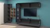 Wohnwand >Benevent< (5-teilig) in Anthrazit matt - 320x180x30 (BxHxT) Bild 3