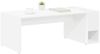 vidaXL Couchtisch Weiß 101,5 x 50 x 37 cm Holzwerkstoff 891192 Bild 3