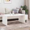 vidaXL Couchtisch Weiß 101,5 x 50 x 37 cm Holzwerkstoff 891192 Bild 4