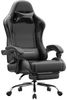 Dowinx Gaming-Stuhl Bürostuhl Massage Sessel mit höhenverstellbaren Linkage-Armlehnen (Packung), ergonomischer Gamer Stuhl mit Fußstütze, Gaming Chair bis 180 kg Bild 5