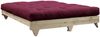KARUP DESIGN FRESH Futonsofa Gestell Natur Matratze Bordeaux Bild 4