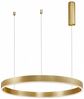 Nova Luce 9190648 MOTIF LED Pendelleuchte 80cm 3000K Messing Gold dimmbar Bild 2