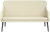 vidaXL Sitzbank Creme 110x76x80 cm Kunstleder 351431 Bild 3
