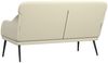 vidaXL Sitzbank Creme 110x76x80 cm Kunstleder 351431 Bild 5