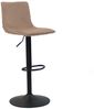 Bronx71 Barhocker Samt Frenkie 59 - 76 cm taupe - 4er Set Bild 5
