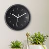 HTI-Living Schwarz Wanduhr Ø 20 cm Bild 2