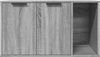 vidaXL Katzenklo Grau Sonoma 80x50x45 cm Holzwerkstoff 857738 Bild 5