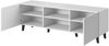 TV-Lowboard Fusbo 150, Schwarz / Schwarz + Gold, 150 x 53 x 42 cm Bild 4