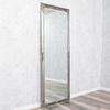 Eleganter Barock Spiegel BESSA 180x60cm silber-antik Holzrahmen Standspiegel Bild 2