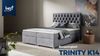 Best for Home Boxspringbett mit Bettkasten Doppelbett K14 Bonellmatratze, Komfort Topper H3 (140x200 160x200 180x200 200x200 cm, Bonell-Matratze, gepolstertes Kopfteil, Polsterbett versch. Größen), mit oder ohne Topper, Flexible Liefermöglichkeiten, Ha... Bild 2