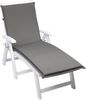 Sleepling Liegenauflage waschbar, Polyester grau, 193 x 58 x 6 cm Bild 2