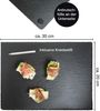 Moritz & Moritz Servierplatte Schieferplatte - Schieferset Thyme, Schiefer, 6er Set, 30 x 20 cm Bild 2