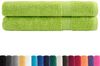 vidaXL Premium-Handtücher SOLUND 2 Stk. Apfelgrün 100x200 cm 600 g/m² 137509 Bild 2