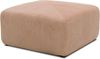 DOMO. collection Polsterhocker 800011, Hocker, quadratisch, individuell kombinierbar, Cord Modul-Fußhocker, Polstergarnitur, 85 x 85 x 42 (BxTxH), rose Bild 2
