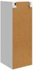 vidaXL Wandschrank Hochglanz Weiß 33 x 34,5 x 90 cm Holzwerkstoff 899099 Bild 5